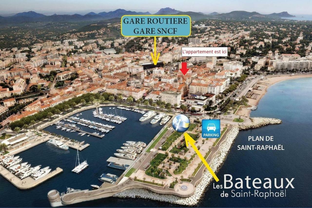 F2 Chambre En Duplex Saint-Raphaël Екстериор снимка